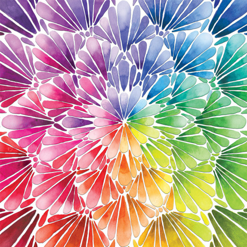 Colorful Flowers - Full Round Drill Diamond Painting 30*30CM