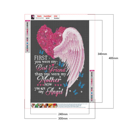 English Copy - Full Round Drill Diamond Painting 30*40CM