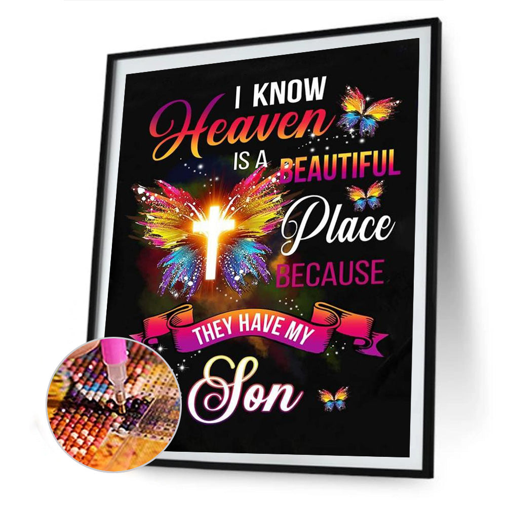 English Copy - Full Round Drill Diamond Painting 30*40CM