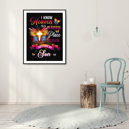 English Copy - Full Round Drill Diamond Painting 30*40CM