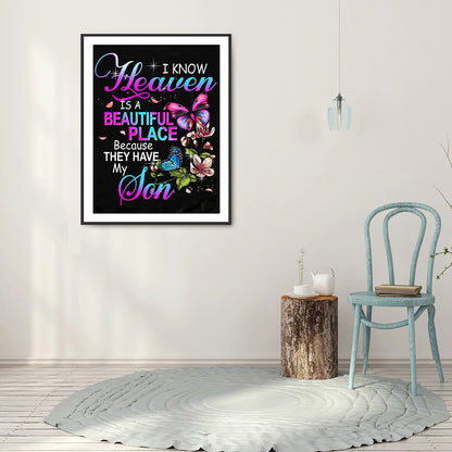 English Copy - Full Round Drill Diamond Painting 30*40CM