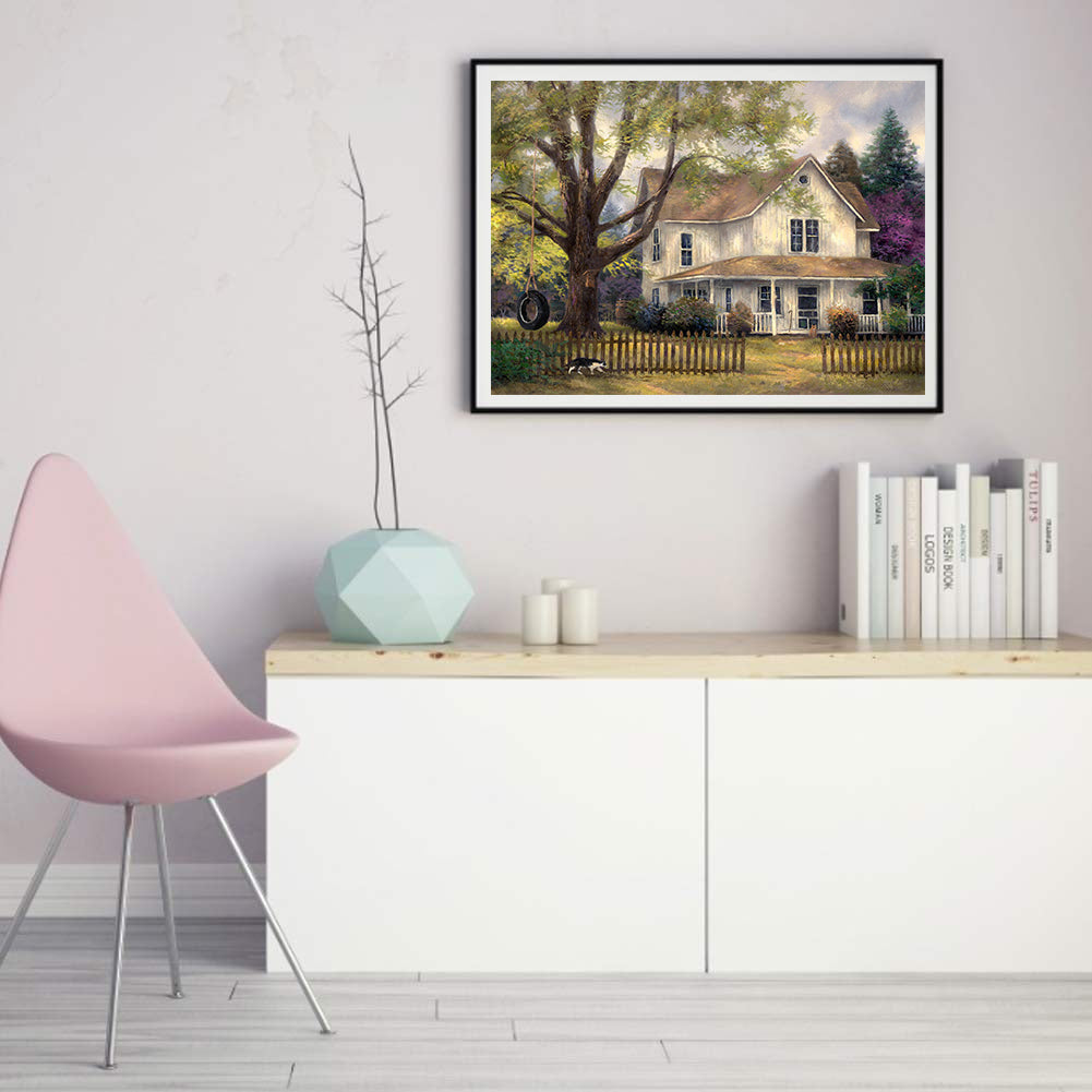 Forest - Full Round Drill Diamond Painting 40*30CM