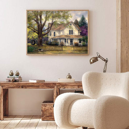 Forest - Full Round Drill Diamond Painting 40*30CM