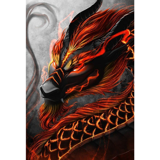 Dragon - Full Round Drill Diamond Painting 40*60CM