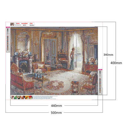 Hostess' Room - Full Round Drill Diamond Painting 50*40CM