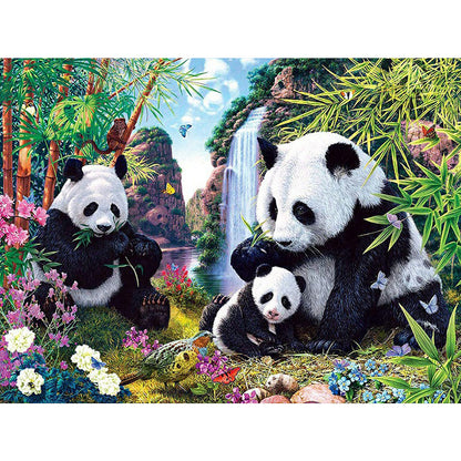 Giant Panda - Full Round Drill Diamond Painting 60*50CM