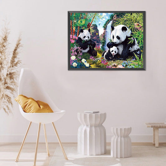 Giant Panda - Full Round Drill Diamond Painting 60*50CM
