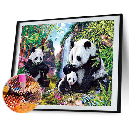 Giant Panda - Full Round Drill Diamond Painting 60*50CM