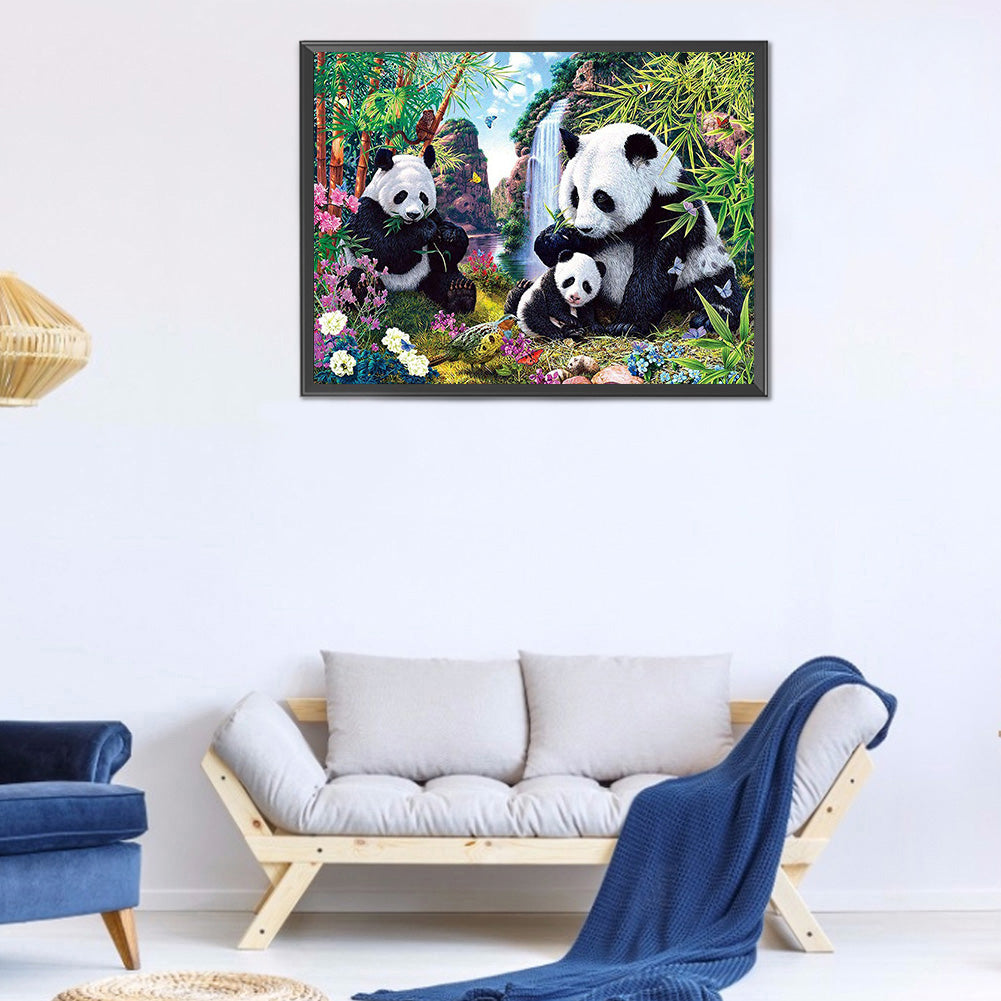 Giant Panda - Full Round Drill Diamond Painting 60*50CM
