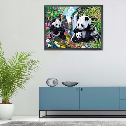 Giant Panda - Full Round Drill Diamond Painting 60*50CM