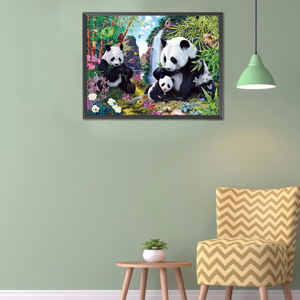 Giant Panda - Full Round Drill Diamond Painting 60*50CM