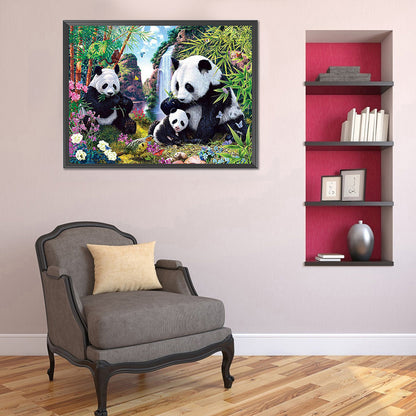 Giant Panda - Full Round Drill Diamond Painting 60*50CM