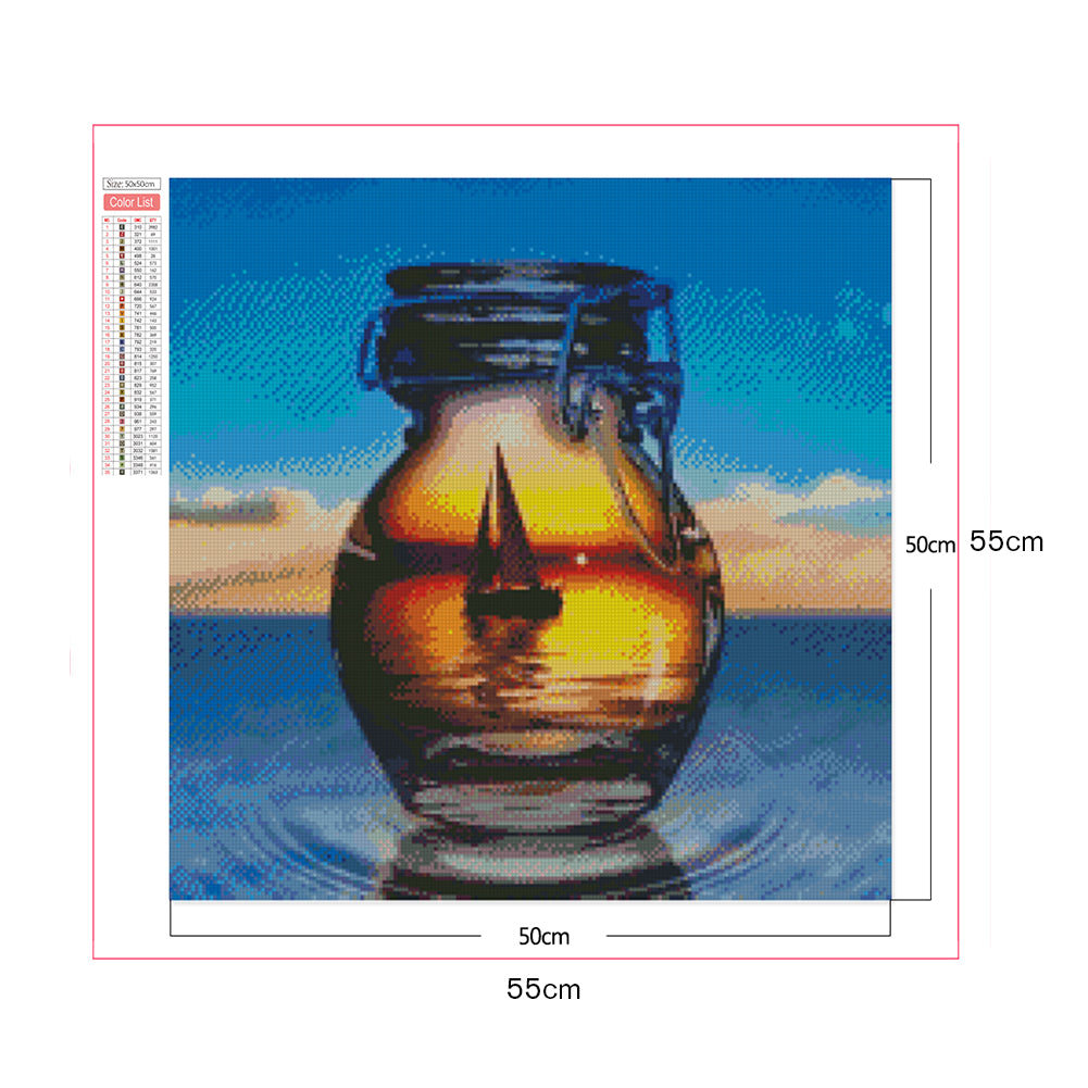 Cup Mid Shot - Full Square Drill Diamond Painting 50*50CM