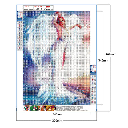 Beauty Elf - Full Round Drill Diamond Painting 30*40CM