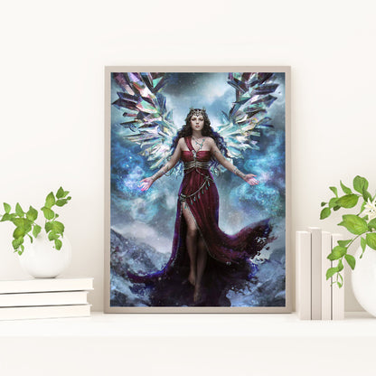 Beauty Elf - Full Round Drill Diamond Painting 30*40CM