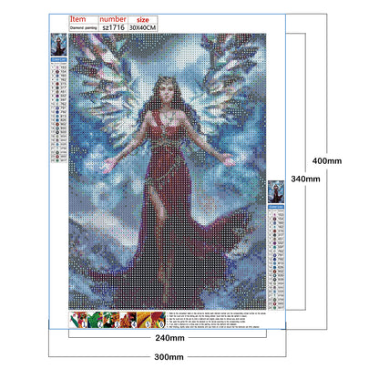 Beauty Elf - Full Round Drill Diamond Painting 30*40CM