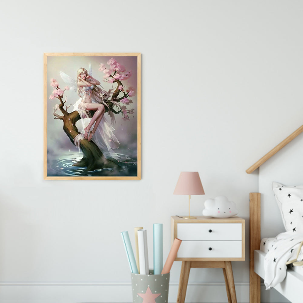 Beauty Elf - Full Round Drill Diamond Painting 30*40CM
