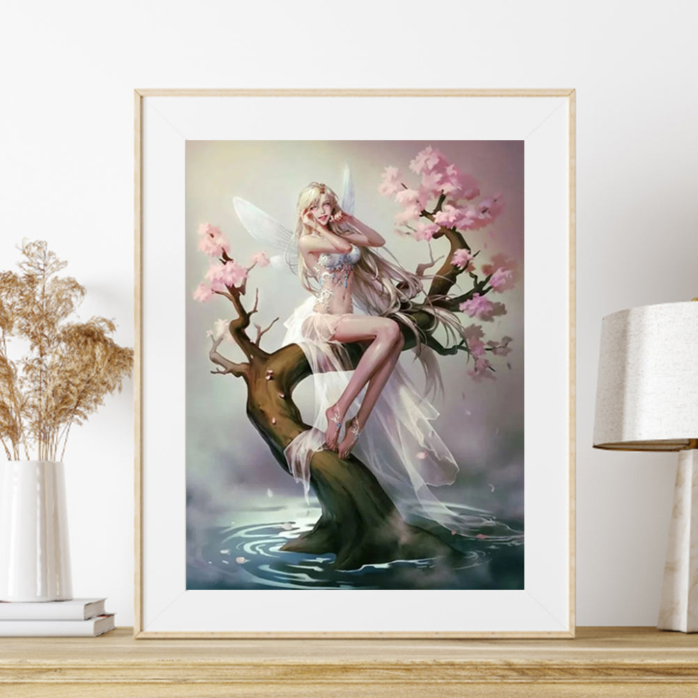 Beauty Elf - Full Round Drill Diamond Painting 30*40CM