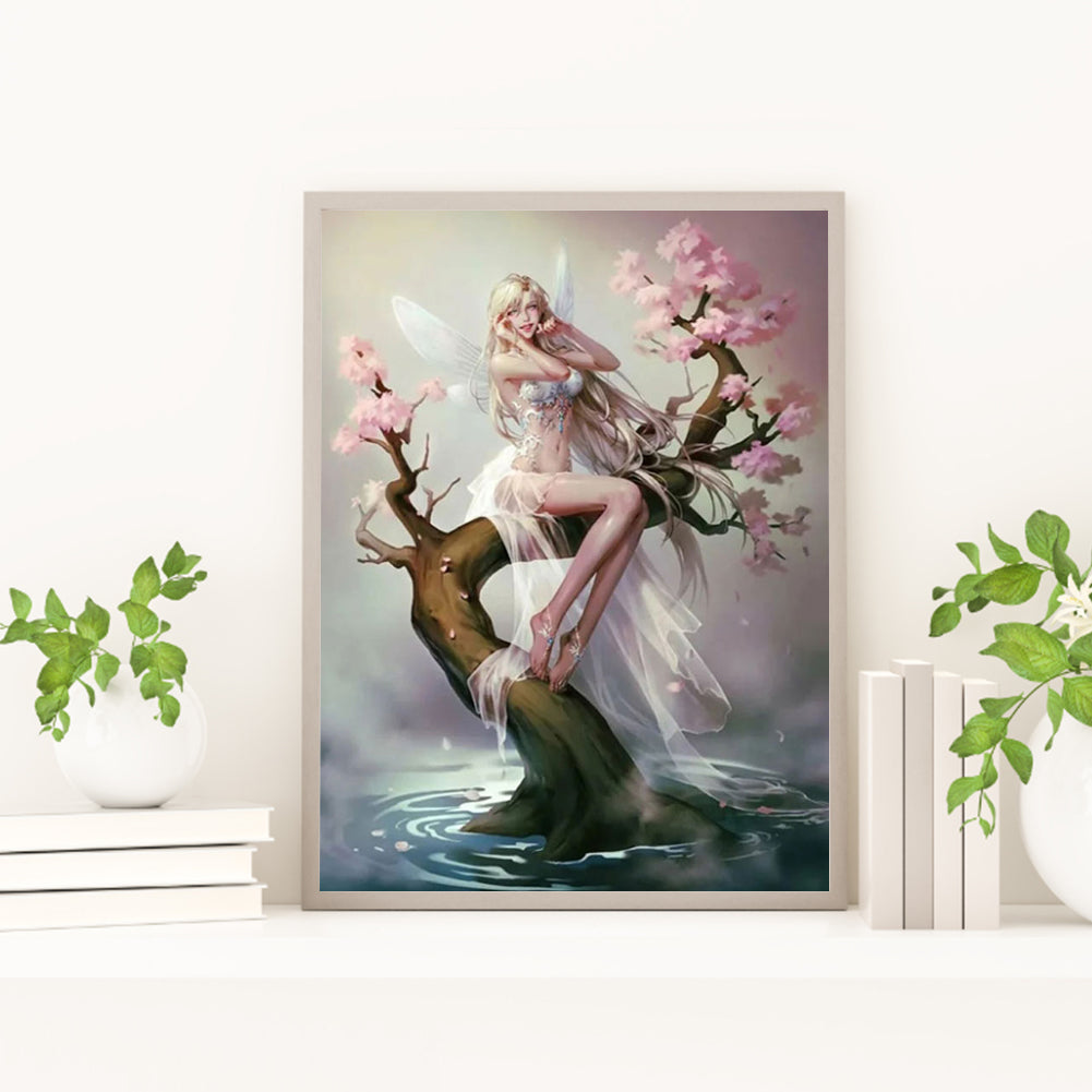 Beauty Elf - Full Round Drill Diamond Painting 30*40CM
