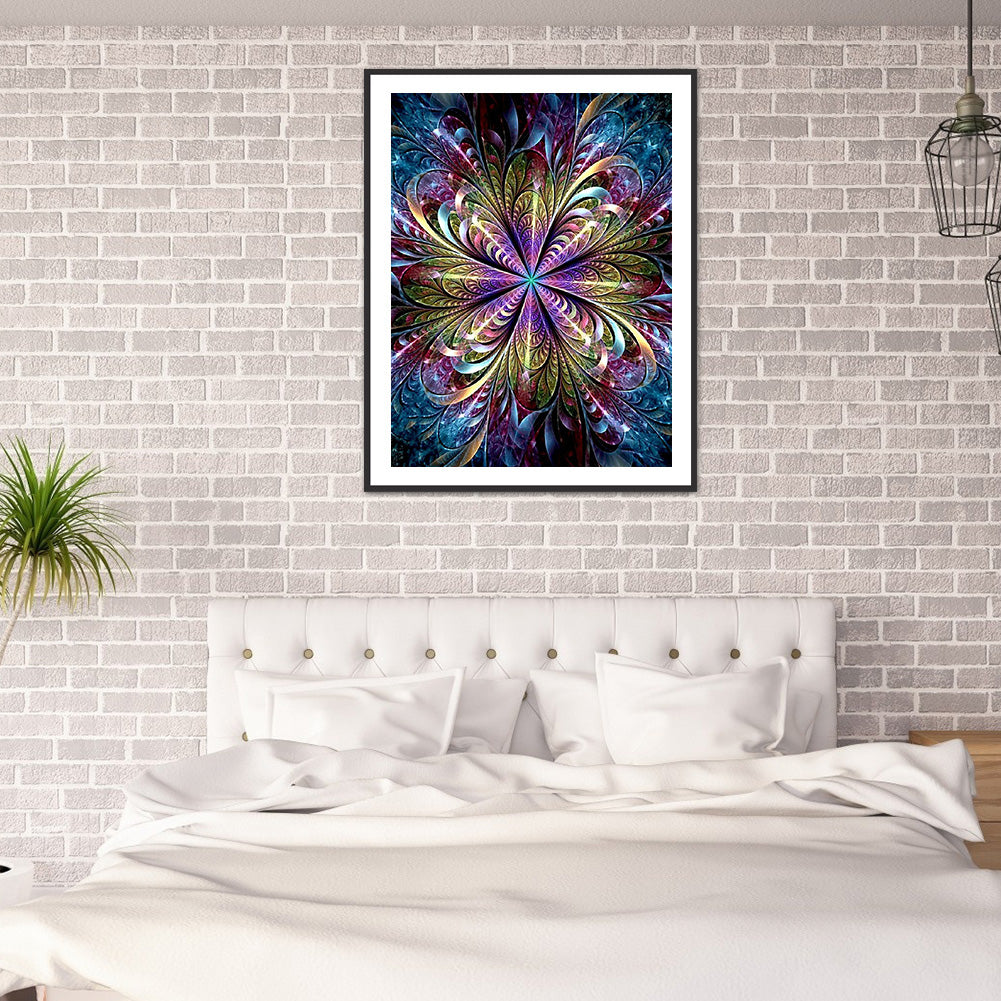 Symmetrical Pattern - Full Square Drill Diamond Painting 40*50CM