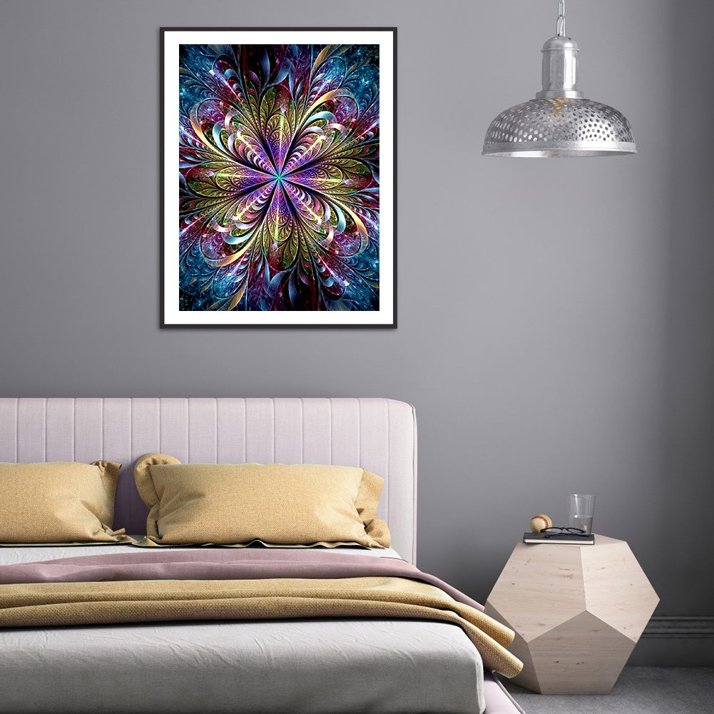 Symmetrical Pattern - Full Square Drill Diamond Painting 40*50CM