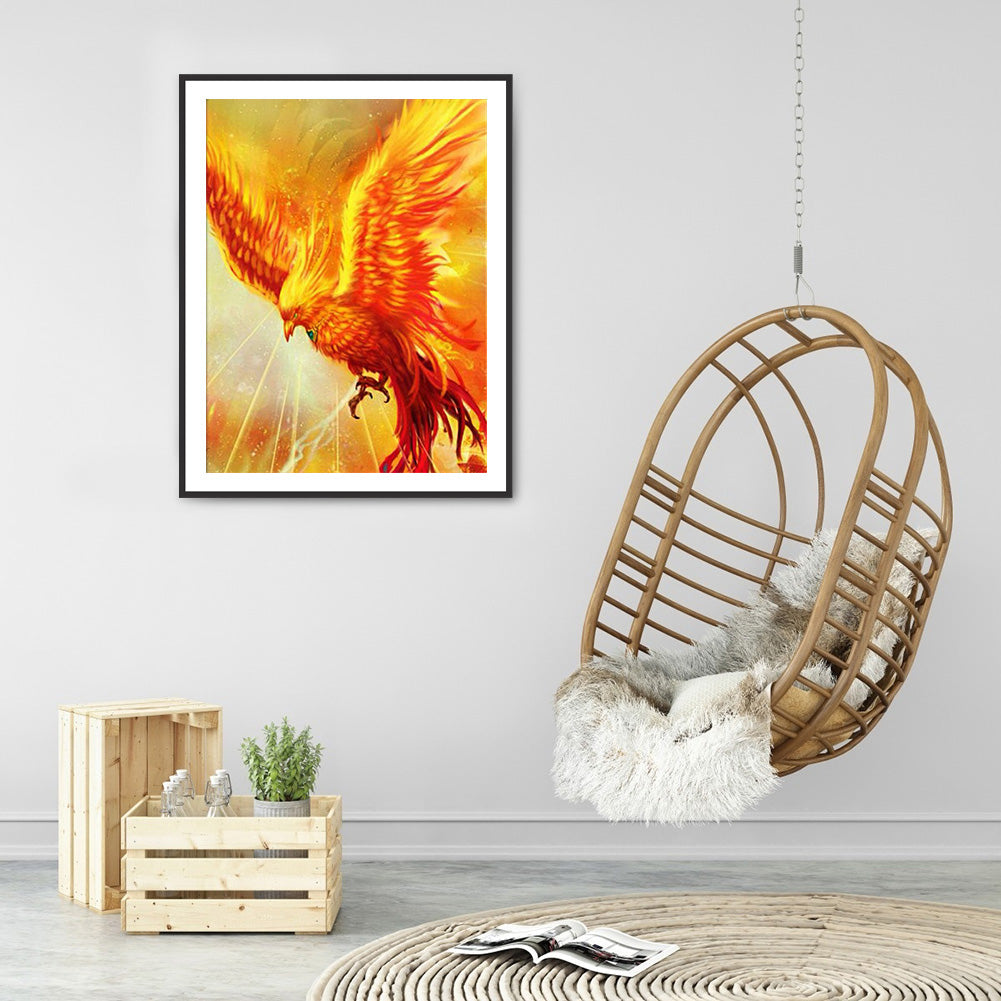 Phoenix - Full Round Drill Diamond Painting 30*40CM