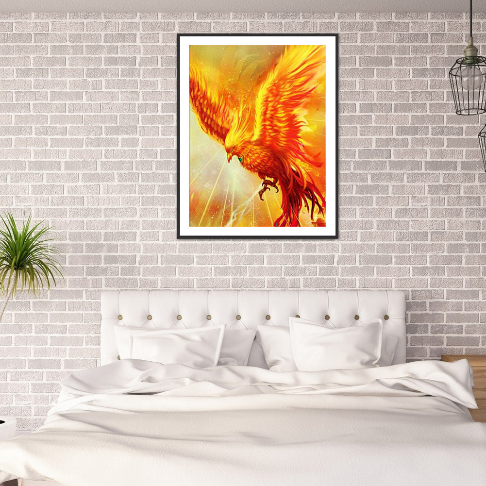 Phoenix - Full Round Drill Diamond Painting 30*40CM