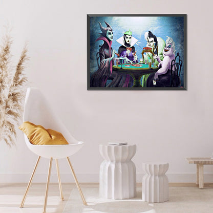Witch'S Party - Full Round Drill Diamond Painting 50*40CM