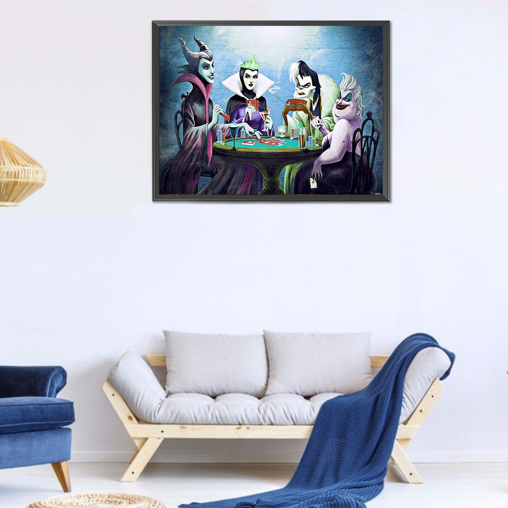 Witch'S Party - Full Round Drill Diamond Painting 50*40CM