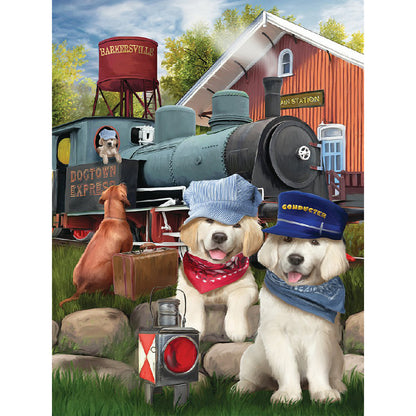 Dog - Full Round Drill Diamond Painting 30*40CM