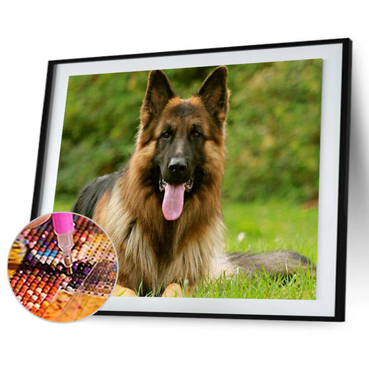 Wolf - Full Round Drill Diamond Painting 40*30CM