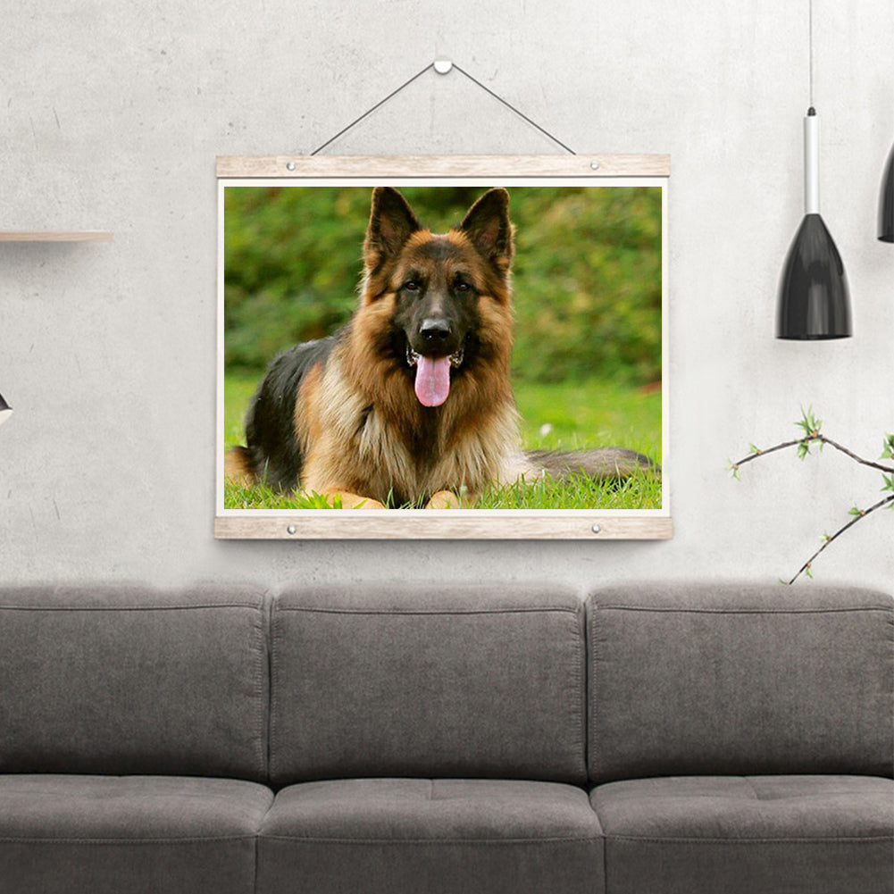 Wolf - Full Round Drill Diamond Painting 40*30CM