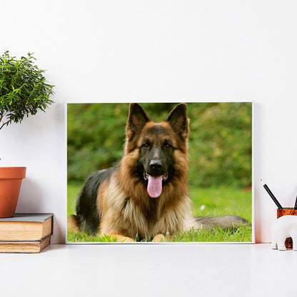 Wolf - Full Round Drill Diamond Painting 40*30CM