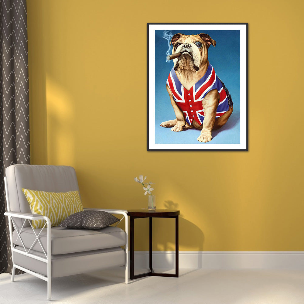 Mizi Flag Clothes Starling - Full Round Drill Diamond Painting 30*40CM