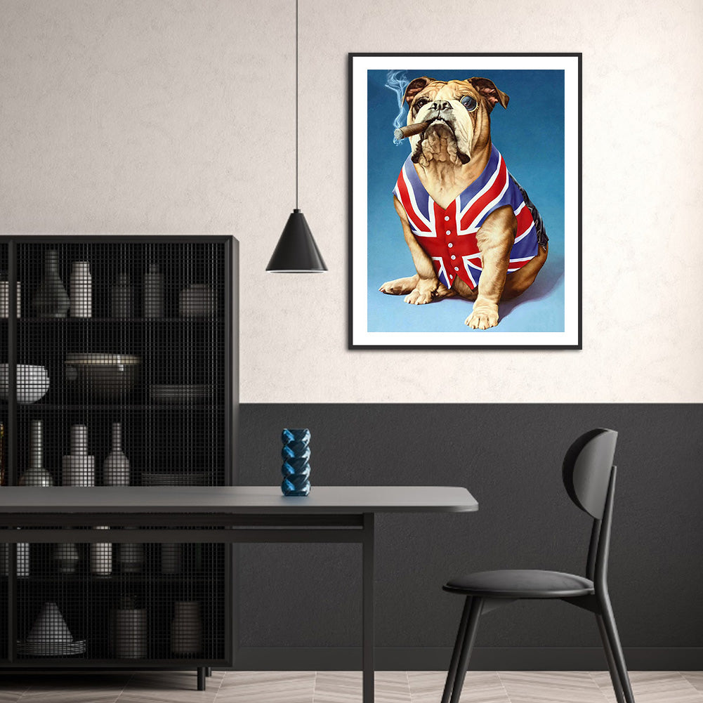 Mizi Flag Clothes Starling - Full Round Drill Diamond Painting 30*40CM