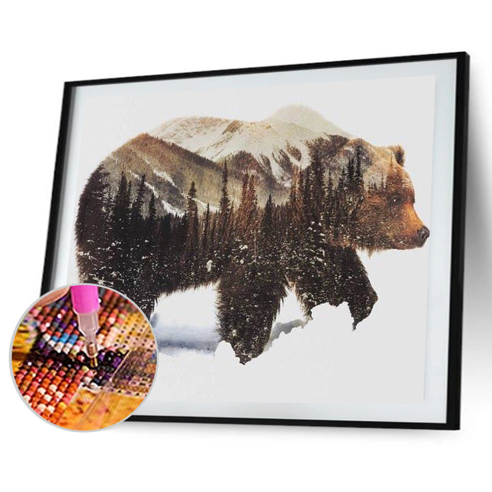 Grizzly Art - Full Round Drill Diamond Painting 40*30CM