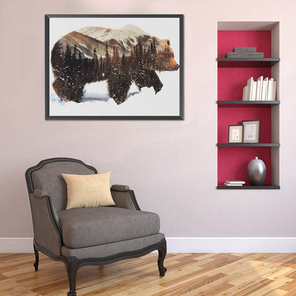 Grizzly Art - Full Round Drill Diamond Painting 40*30CM