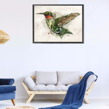 Hummingbird Art - Full Round Drill Diamond Painting 40*30CM