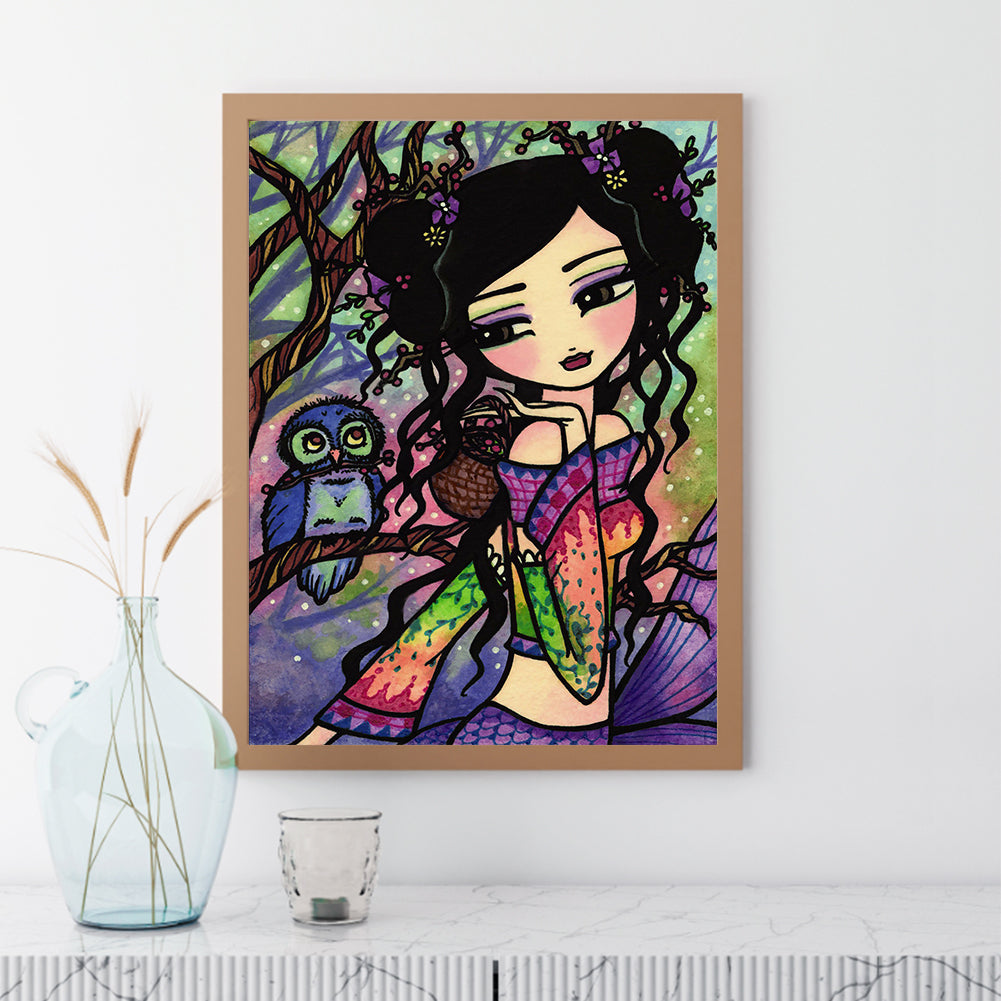 Beauty - Full Square Drill Diamond Painting 30*40CM