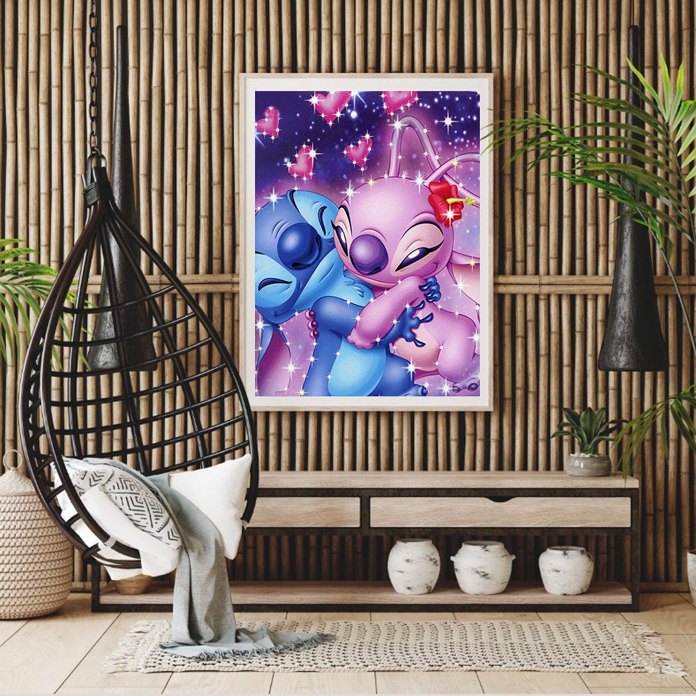 Stitch - Full Round Drill Diamond Painting 50*60CM