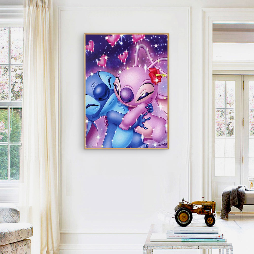 Stitch - Full Round Drill Diamond Painting 50*60CM
