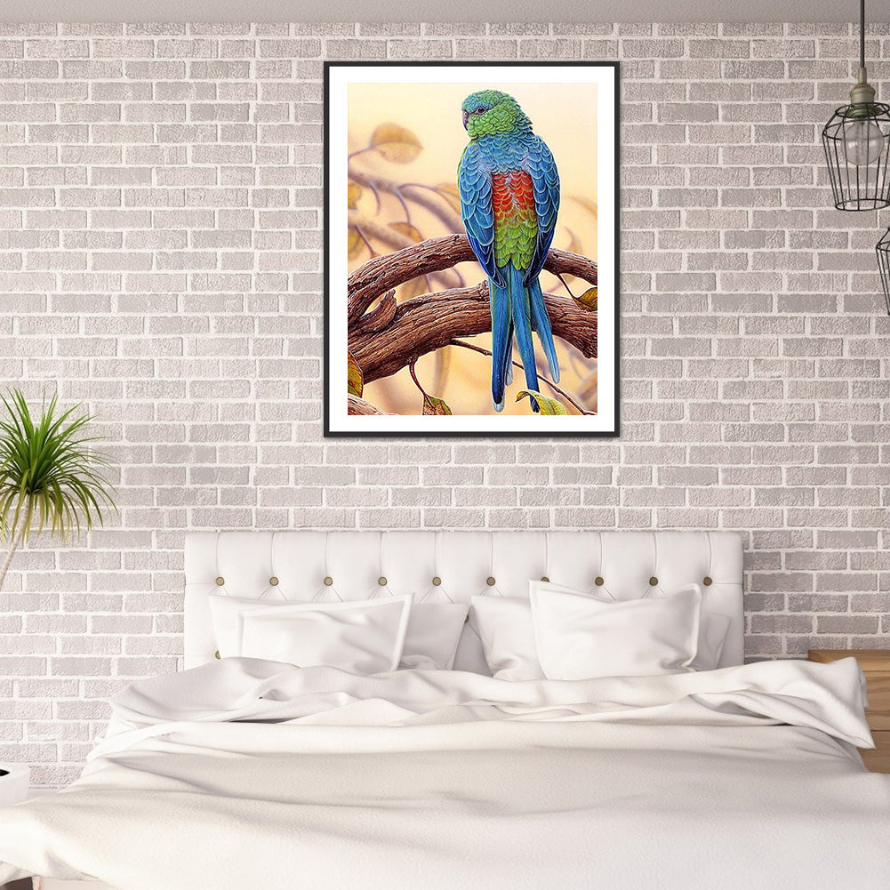 Bird - Full Square Drill Diamond Painting 30*40CM