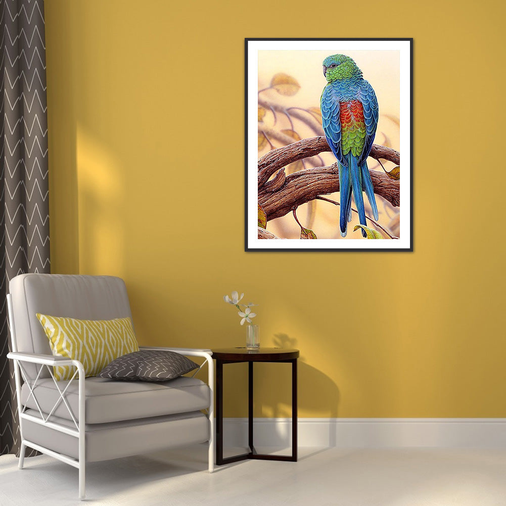 Bird - Full Square Drill Diamond Painting 30*40CM