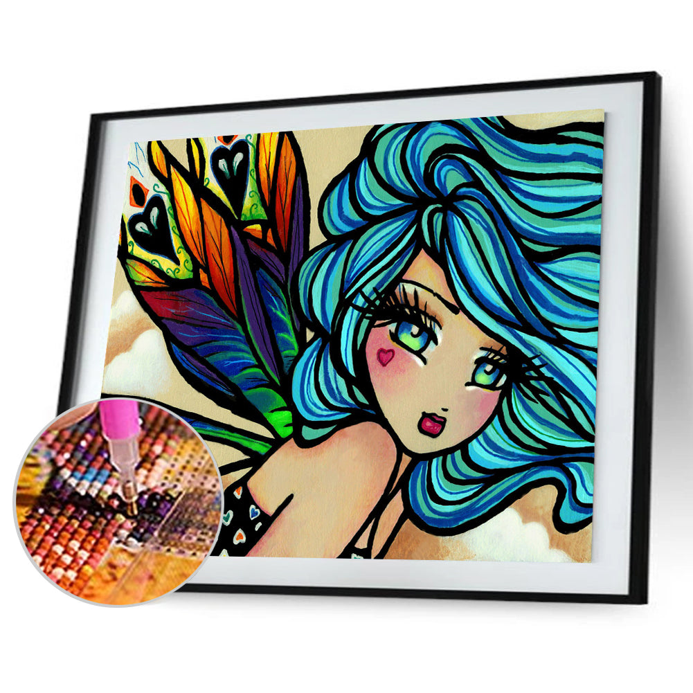 Beauty - Full Square Drill Diamond Painting 40*30CM