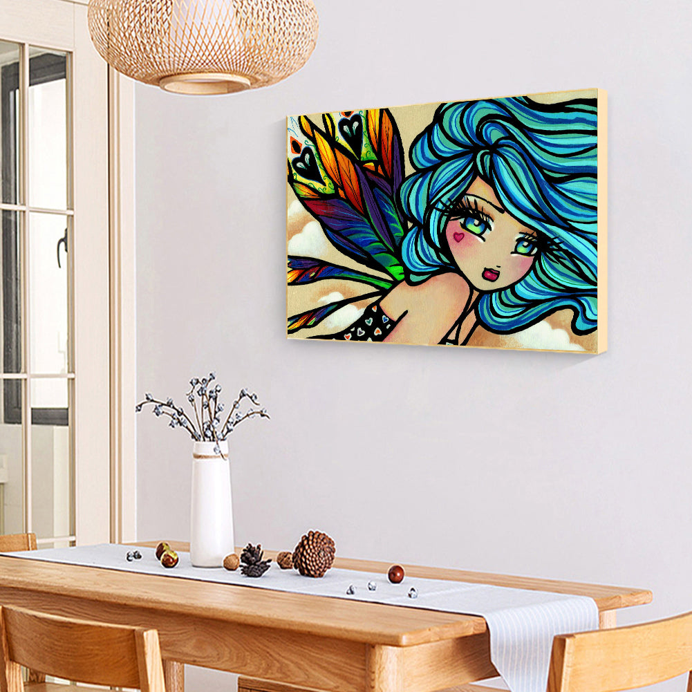 Beauty - Full Square Drill Diamond Painting 40*30CM
