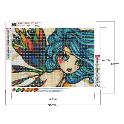 Beauty - Full Square Drill Diamond Painting 40*30CM