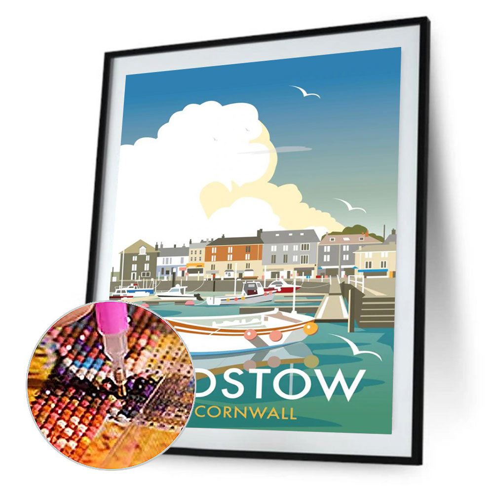 Padstow - Full Round Drill Diamond Painting 30*40CM