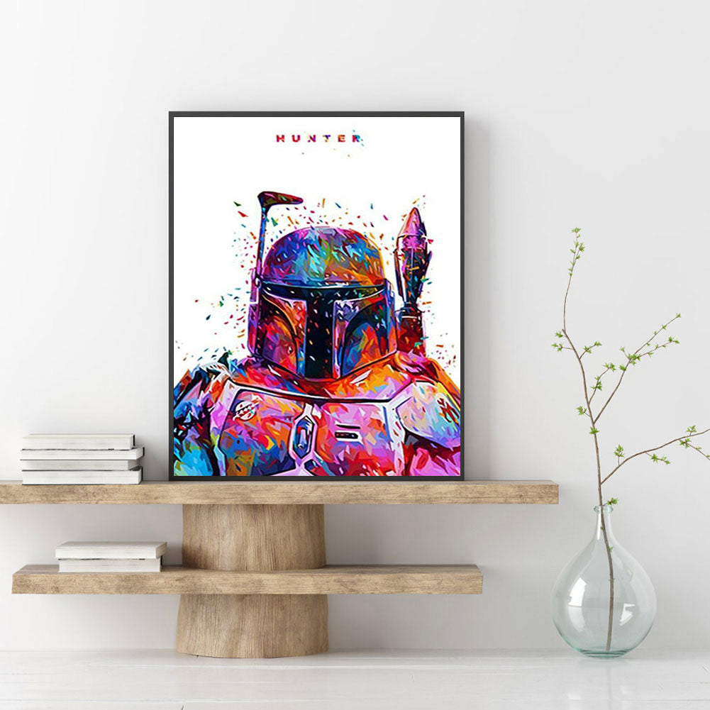 Alien - Full Round Drill Diamond Painting 30*40CM