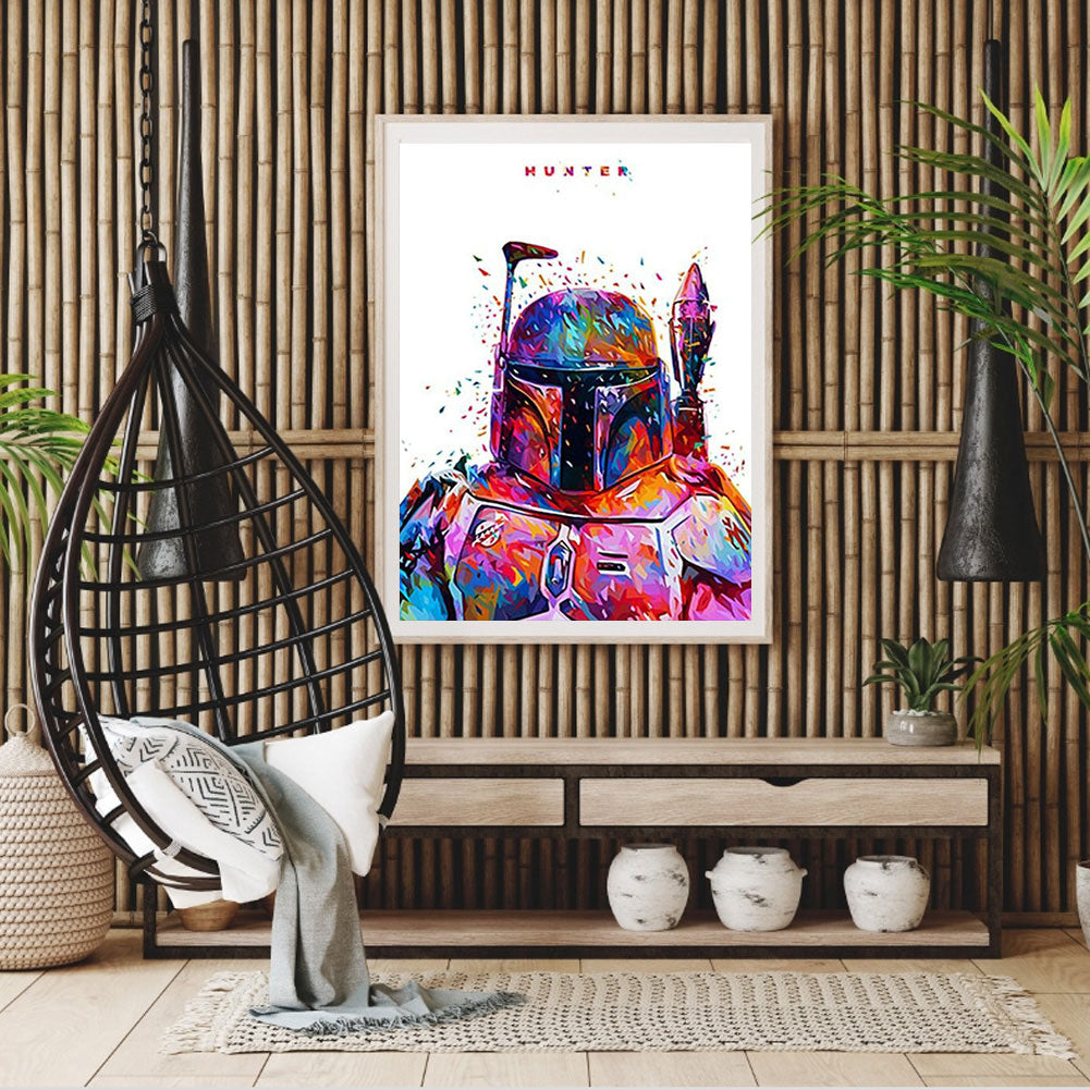 Alien - Full Round Drill Diamond Painting 30*40CM