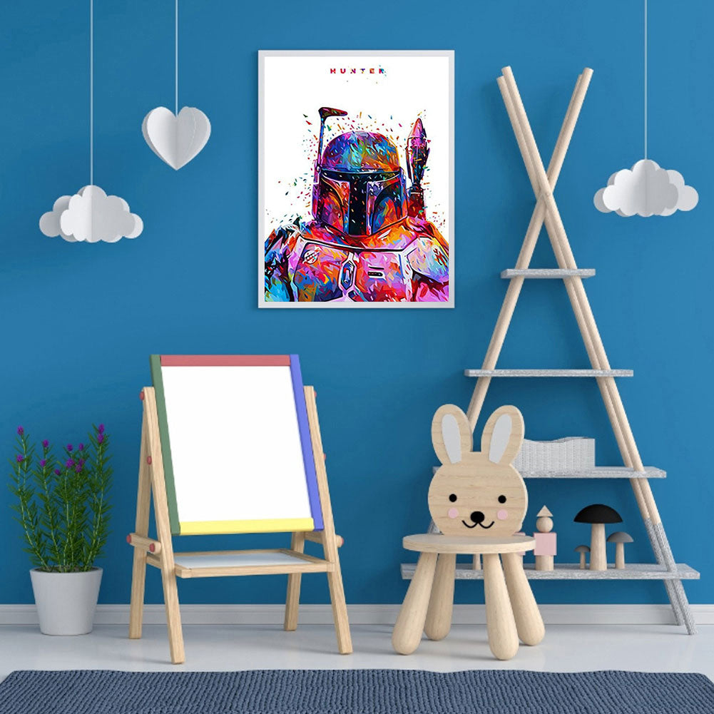 Alien - Full Round Drill Diamond Painting 30*40CM